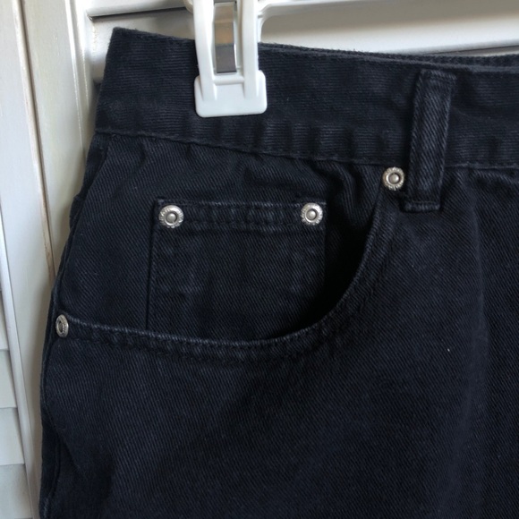 Black Denim Skirt - Picture 2 of 5